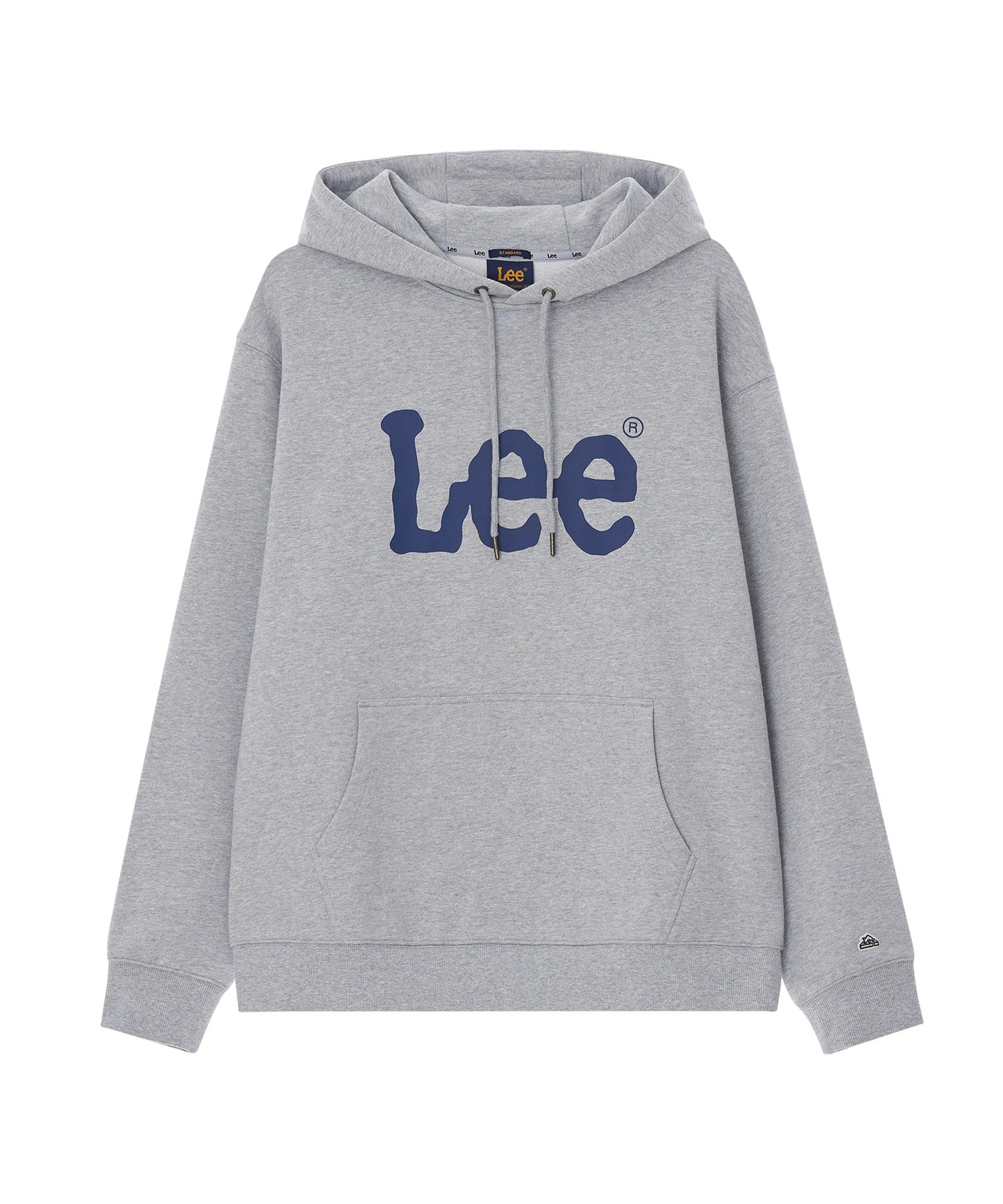 LEE Big Twitch Logo Hoodie Grey