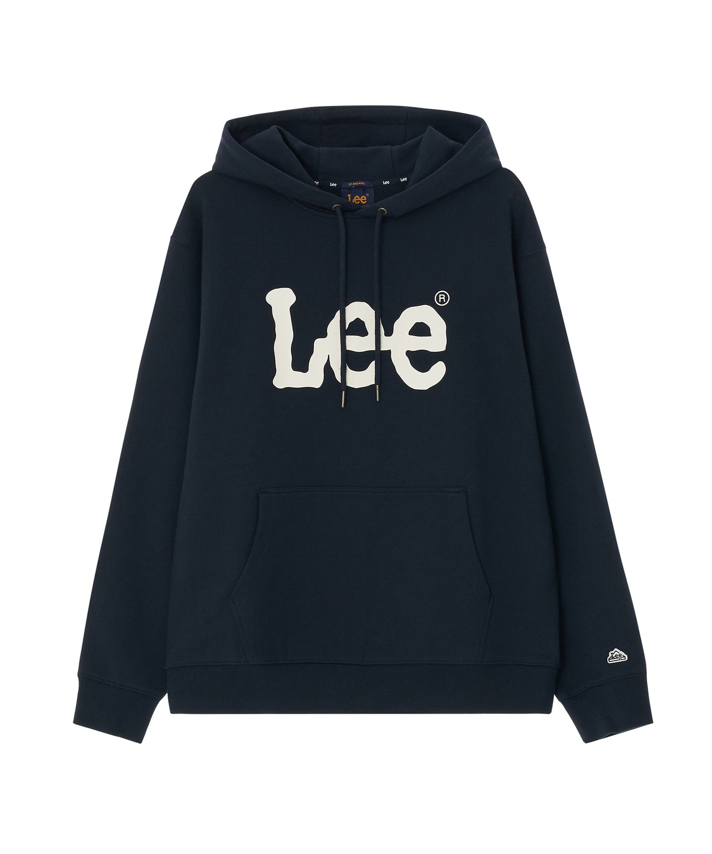 LEE Big Twitch Logo Hoodie Navy