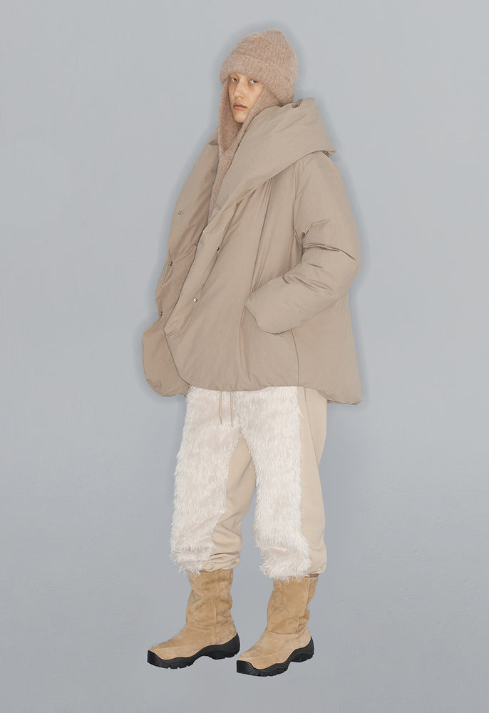 
                  
                    OPEN YY COTTON BLANKET PUFFER BEIGE
                  
                