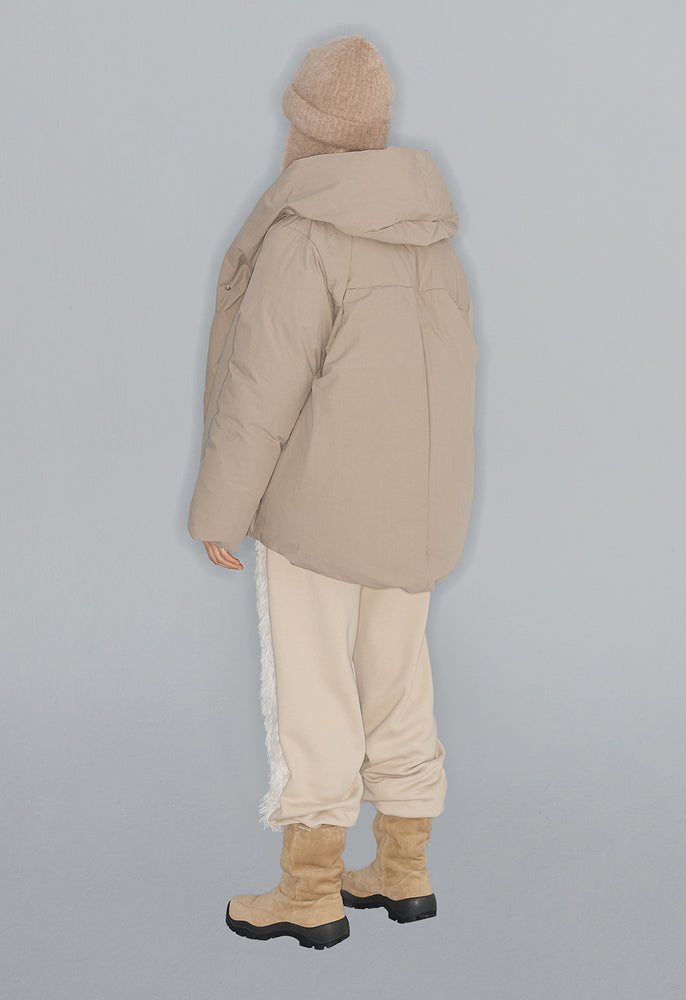 
                  
                    OPEN YY COTTON BLANKET PUFFER BEIGE
                  
                