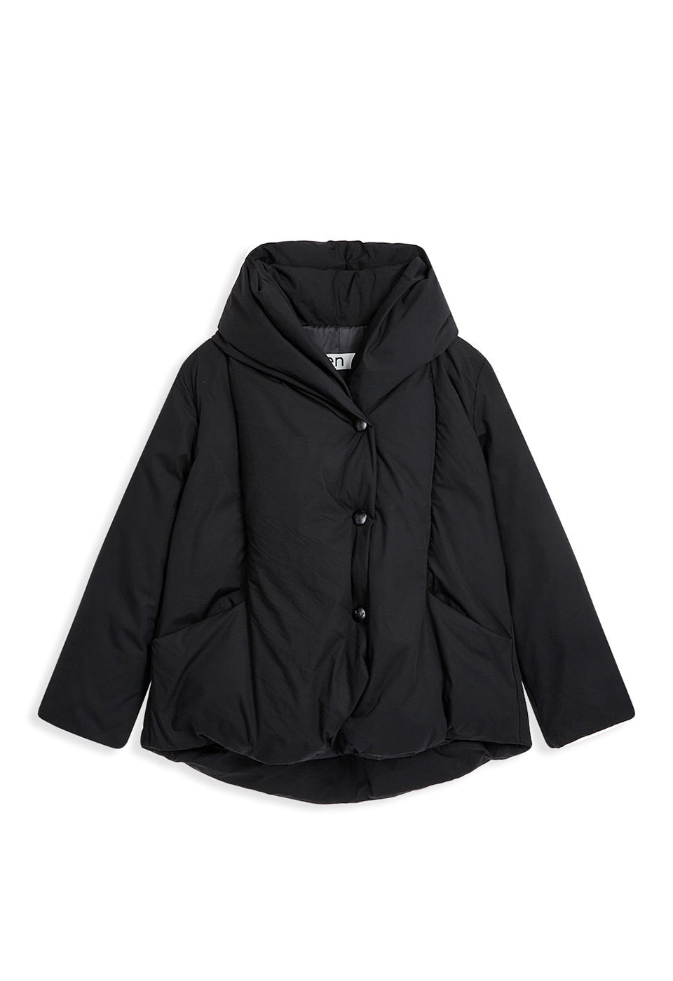 OPEN YY COTTON BLANKET PUFFER BLACK