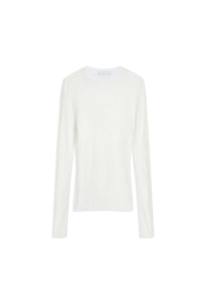 
                  
                    OPEN YY RIBBON RIB KNIT IVORY
                  
                