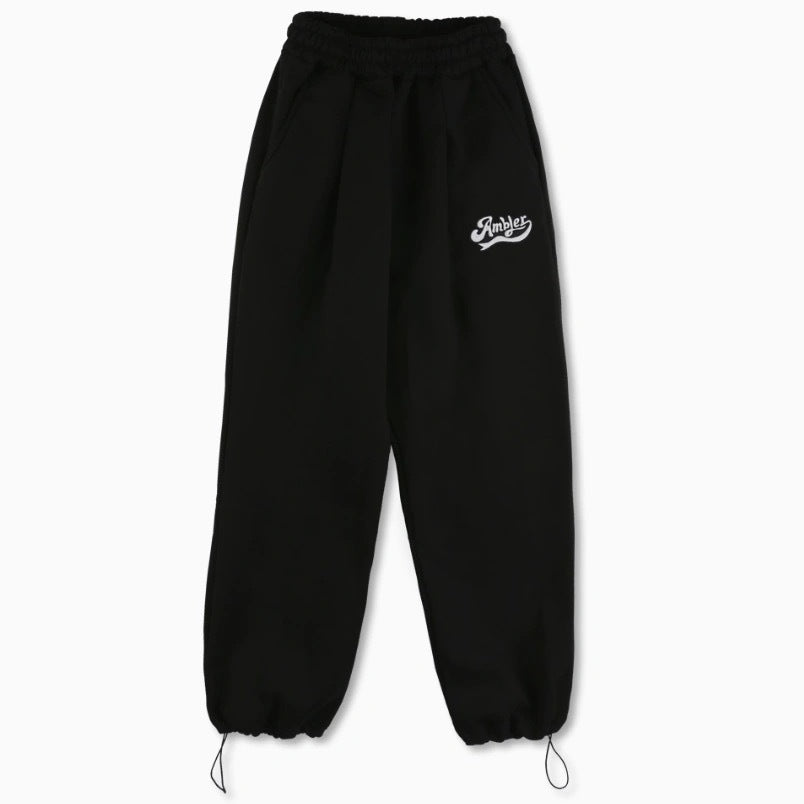 
                  
                    AMBLER Embroidered Logo Wide Training Sweatpants
                  
                