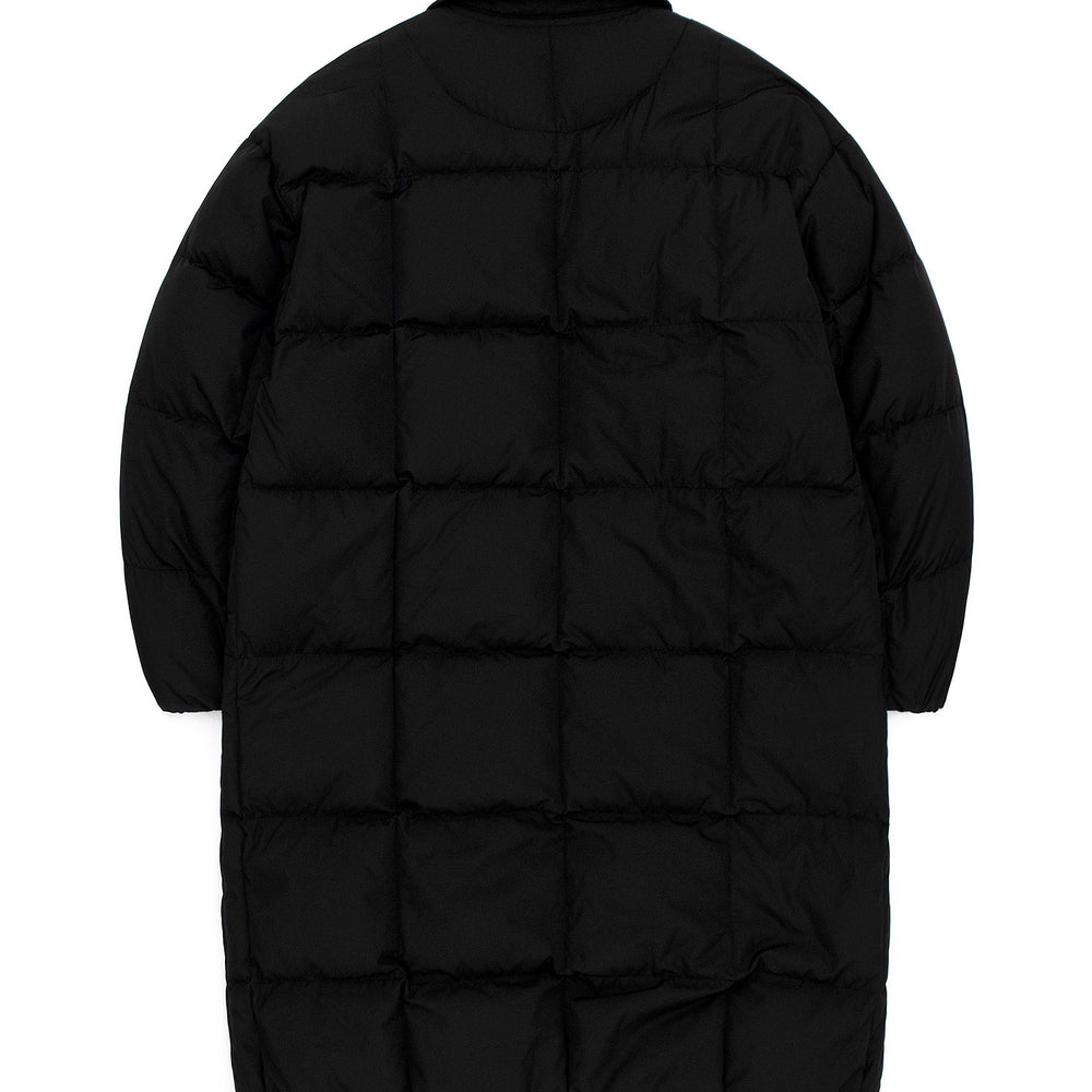 LEE Long Light Down Coat Black