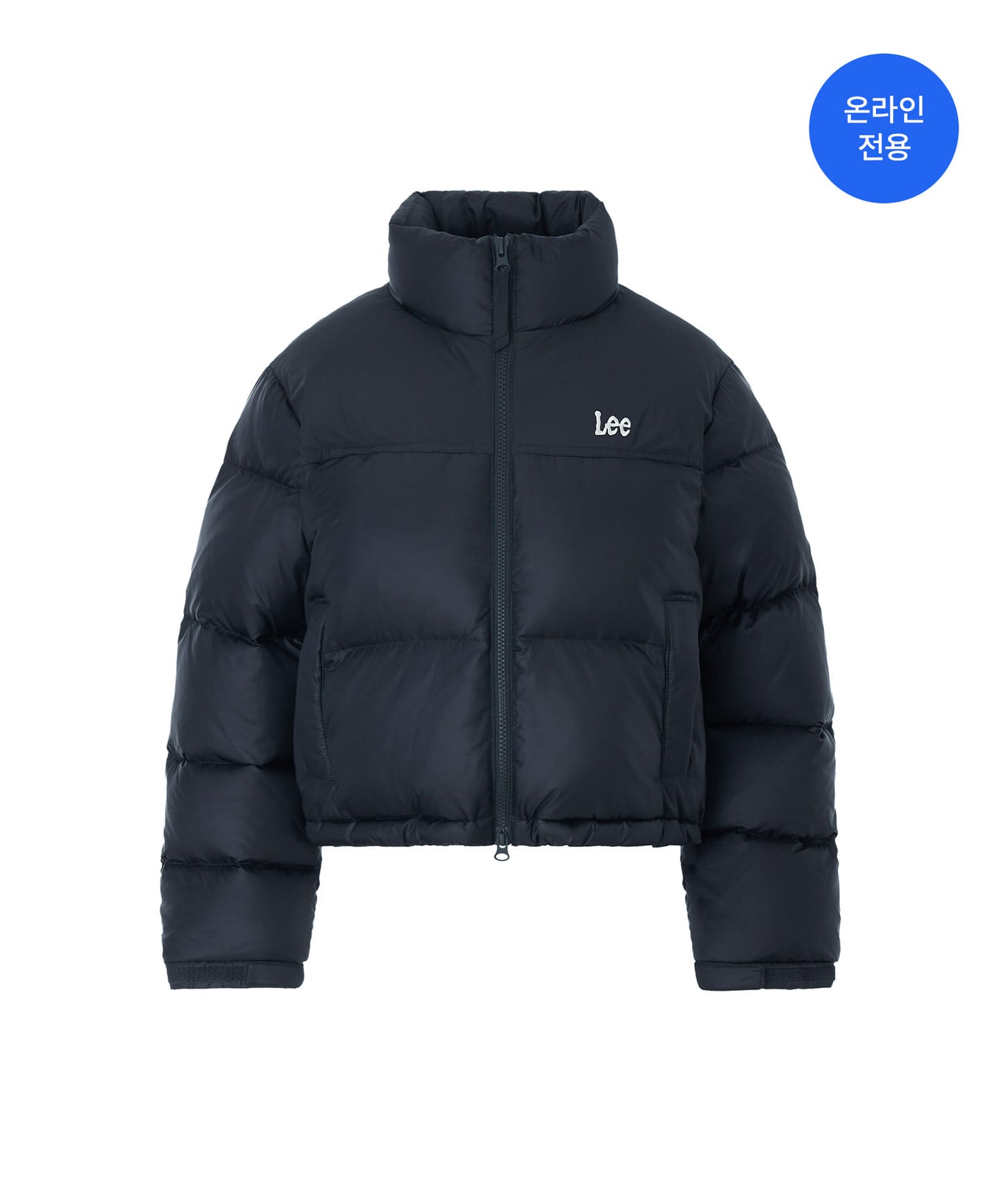 LEE Women Crop Short Down Jacket Navy