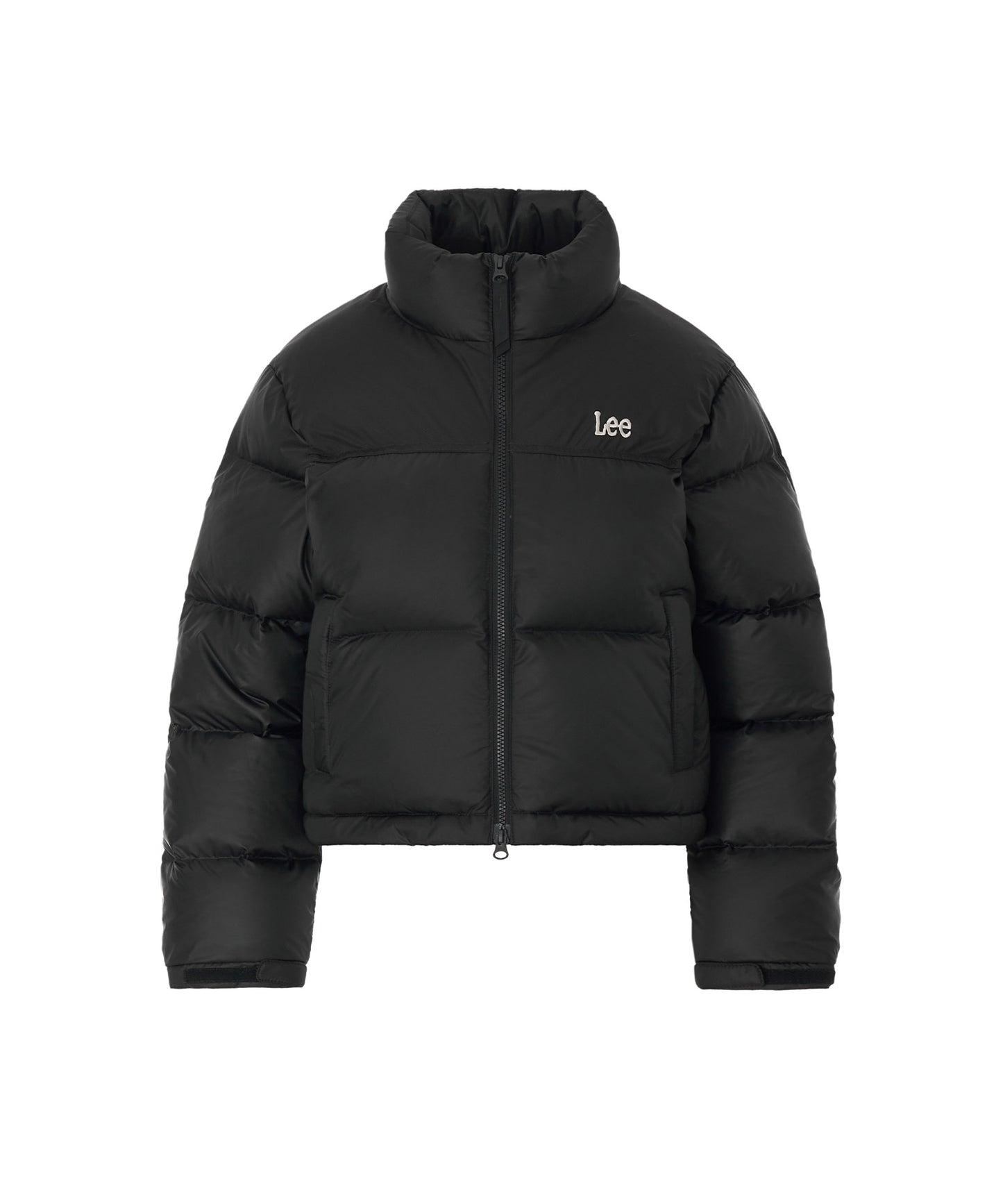 LEE Women Crop Short Down Jacket Black