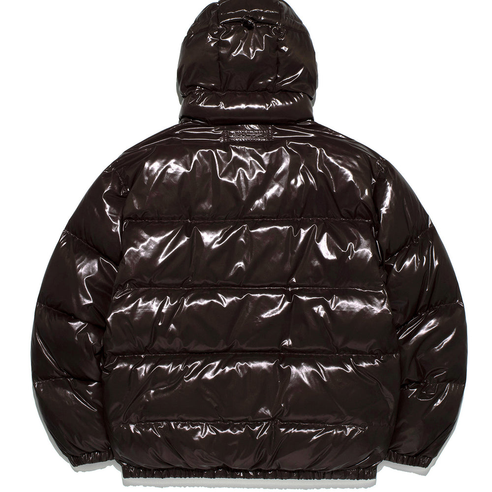 
                  
                    LEE Hood Glossy Short Down Jacket Brown
                  
                