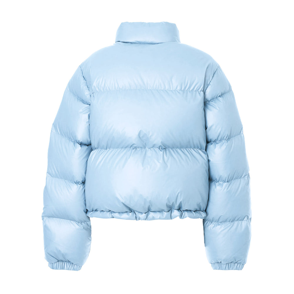 
                  
                    LEE Women Glossy Short Down Jacket Light Blue
                  
                