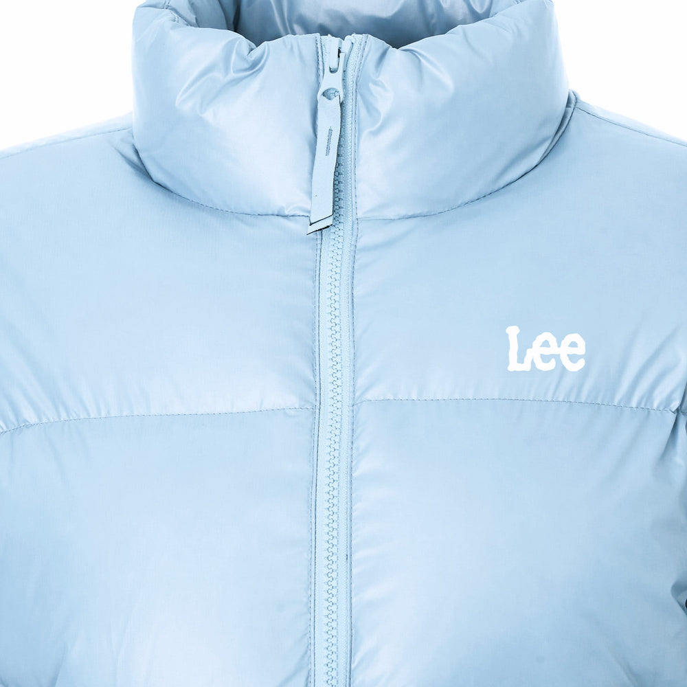 
                  
                    LEE Women Glossy Short Down Jacket Light Blue
                  
                