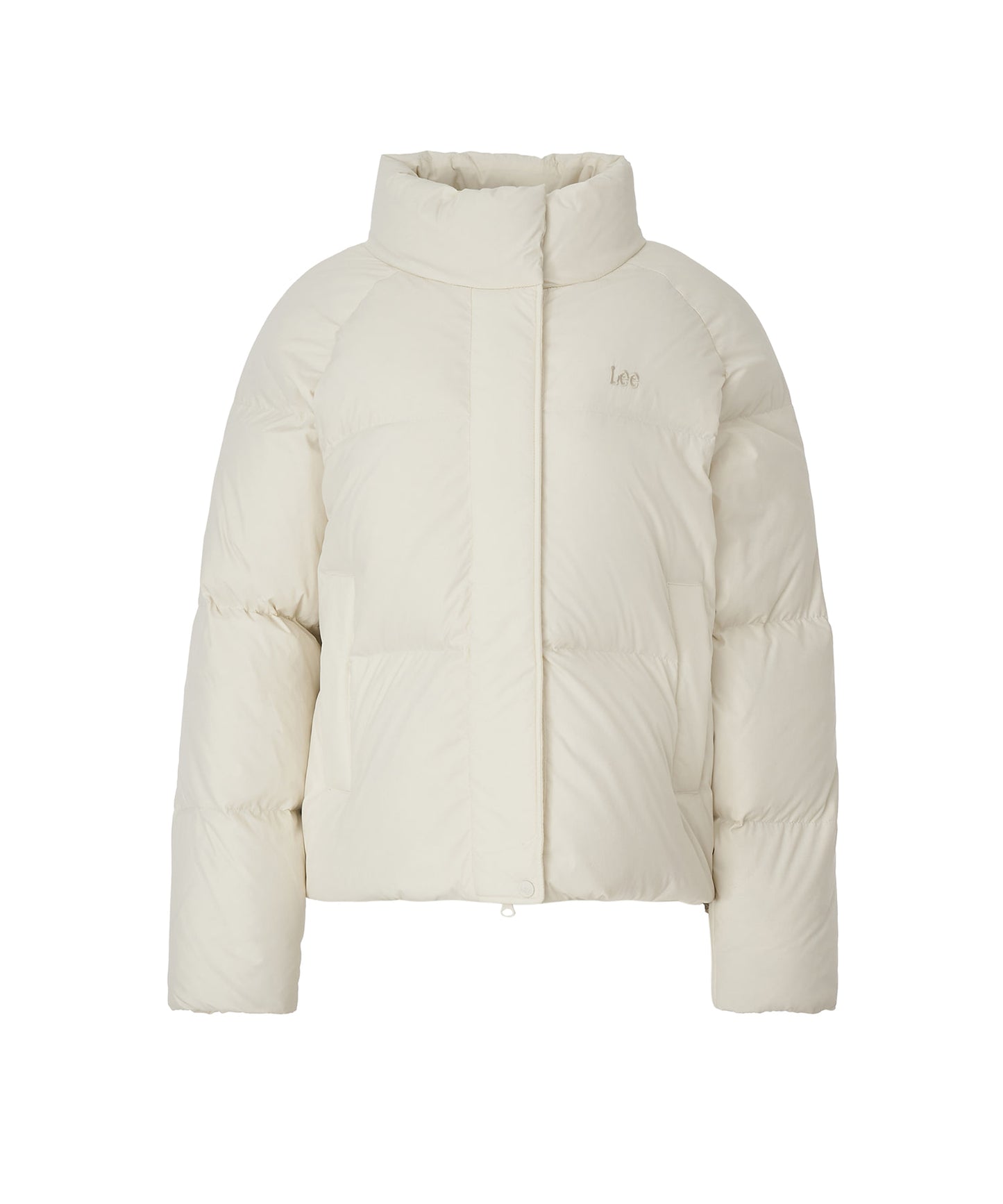 LEE Women Raglan Crop Down Jacket Ivory