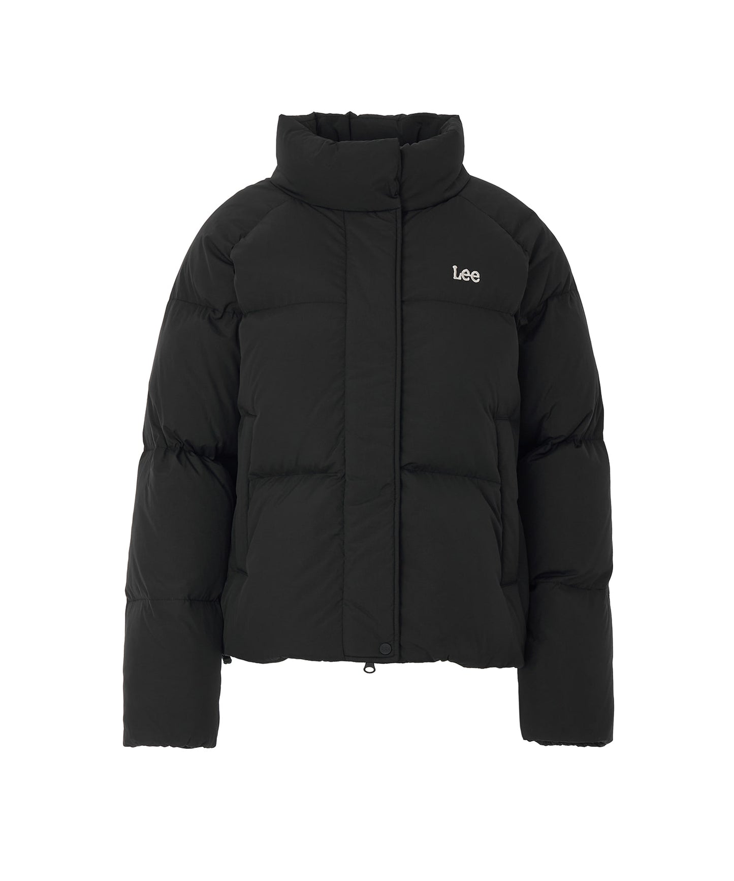 LEE Women Raglan Crop Down Jacket Black