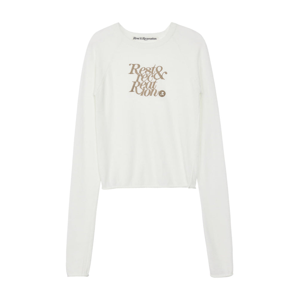 
                  
                    RAGLAN LONG SLEEVE KNIT - IVORY
                  
                