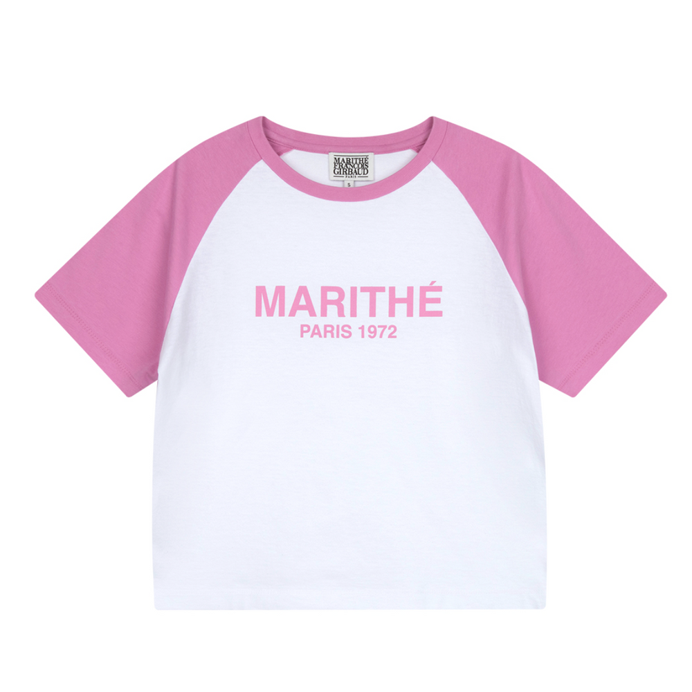 
                  
                    MARITHÉ W RAGLAN REGULAR LOGO TEE
                  
                