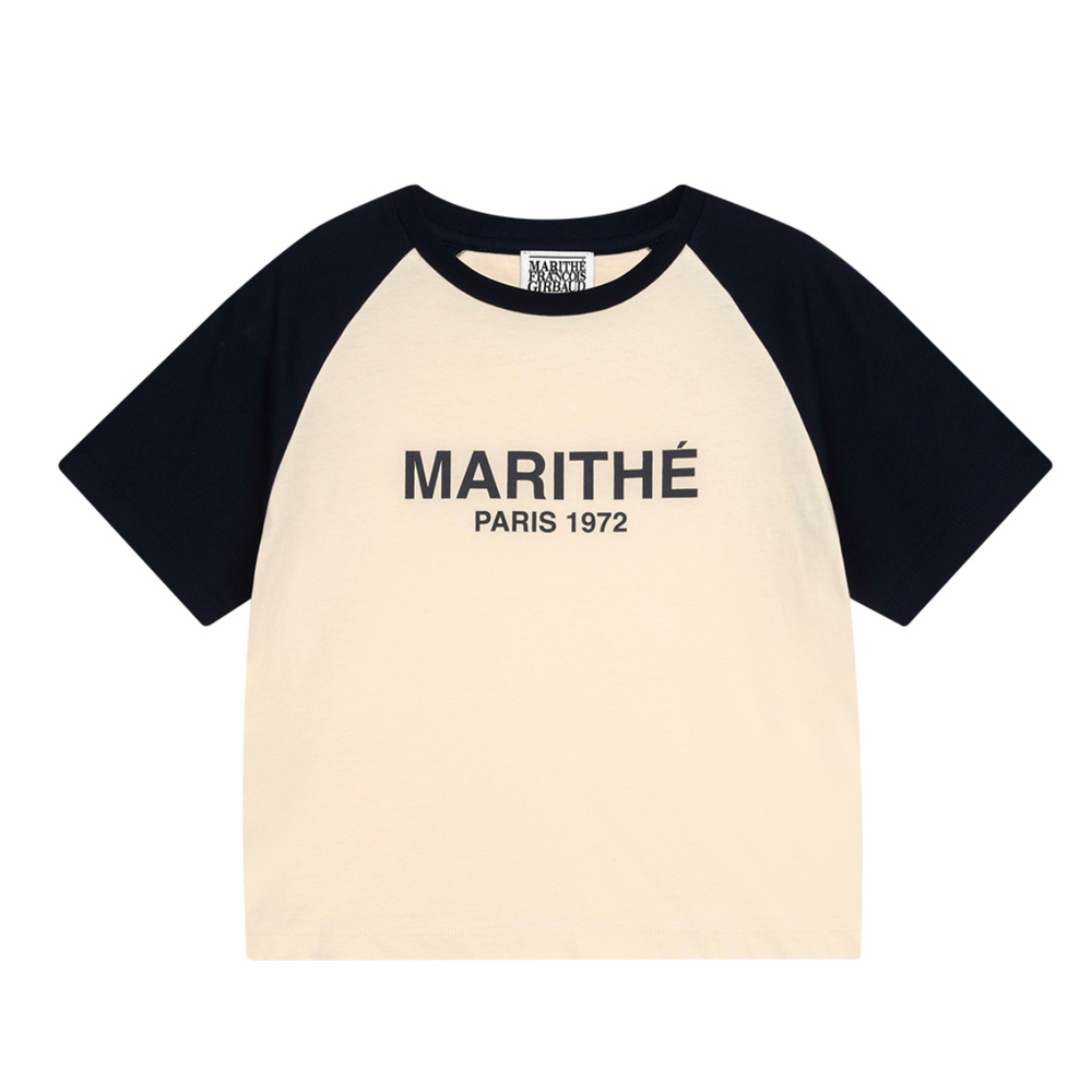 
                  
                    MARITHÉ W RAGLAN REGULAR LOGO TEE
                  
                