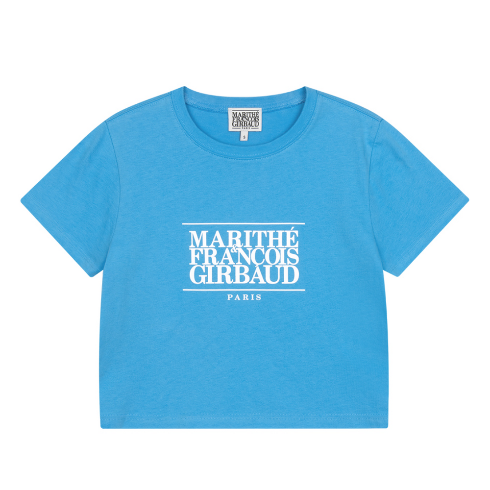 
                  
                    MARITHÉ W CLASSIC LOGO CROP TEE
                  
                