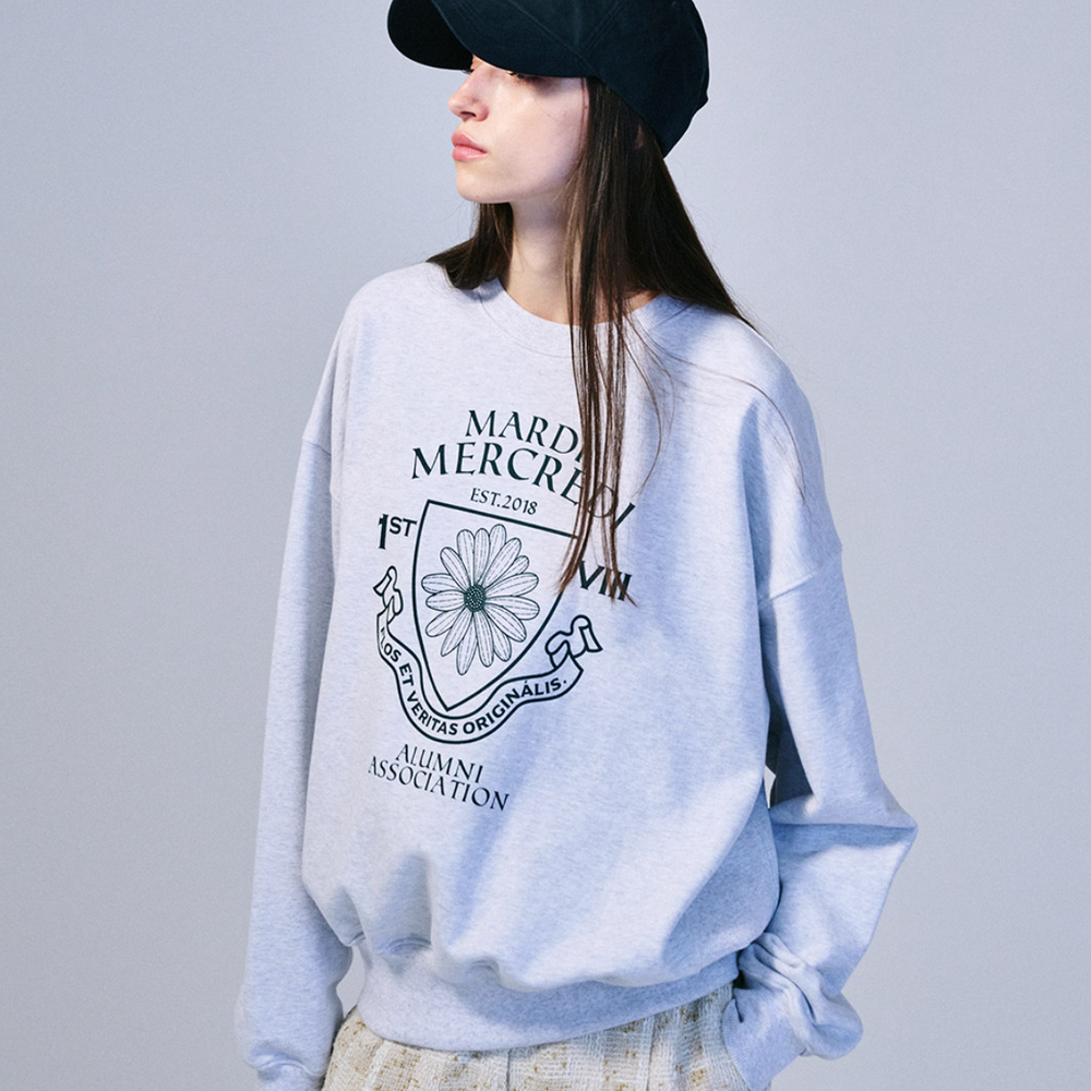 
                  
                    MARDI SWEATSHIRT ALUMNI EMBLEM_HEATHER DEEPGREEN
                  
                