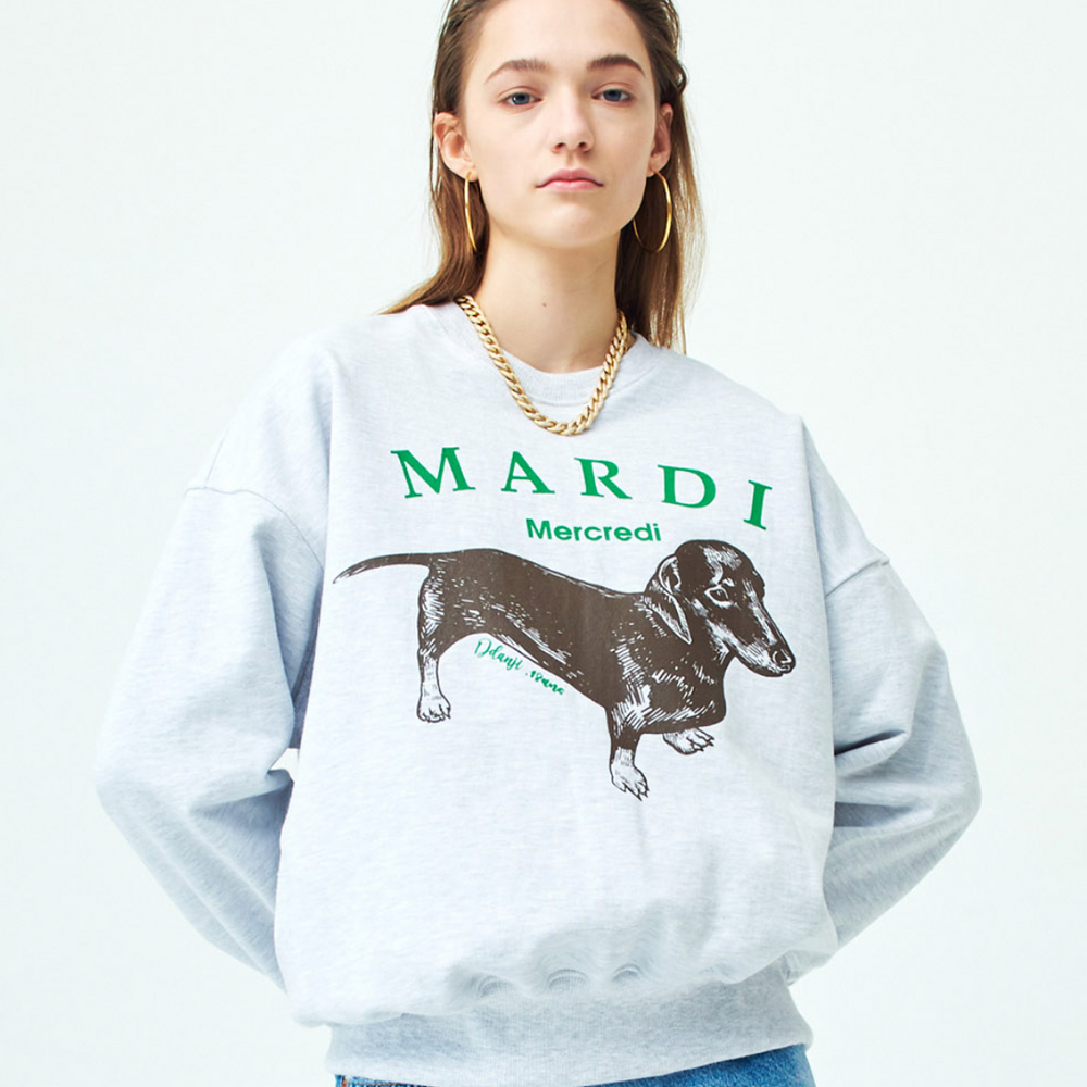 MARDI SWEATSHIRT DDANJI_HEATHER