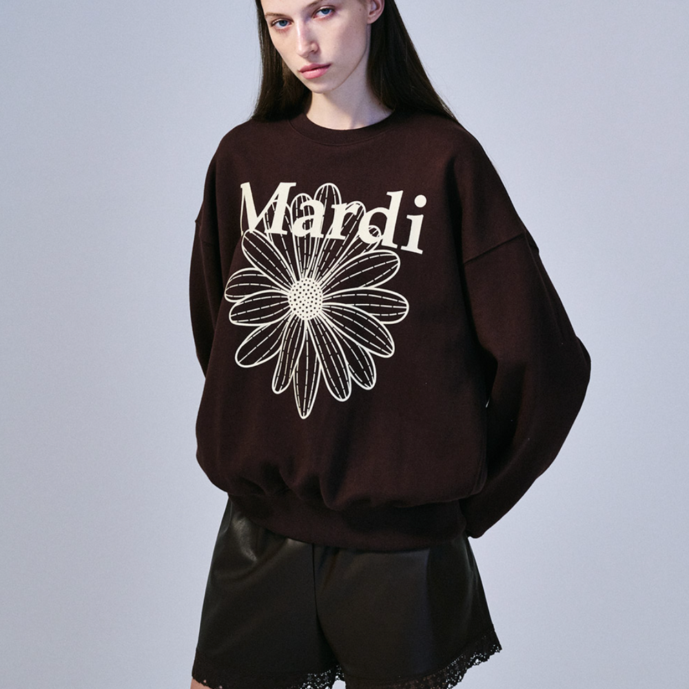 
                  
                    MARDI SWEATSHIRT FLOWERMARDI_BROWN CREAM
                  
                