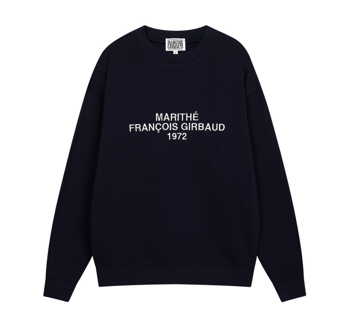 MARITHÉ LETTERING LOGO SWEATSHIRT