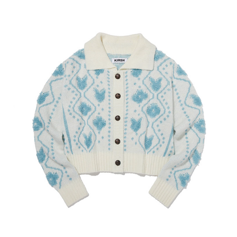 
                  
                    KIRSH WITTY BUNNY JACQUARD CARDIGAN
                  
                