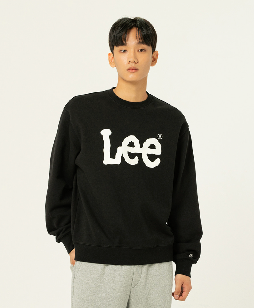 LEE Big Twitch Logo Sweatshirt BLACK