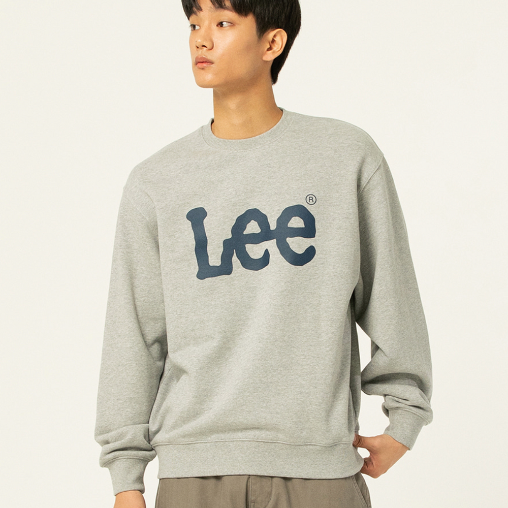 LEE Big Twitch Logo Sweatshirt GREY