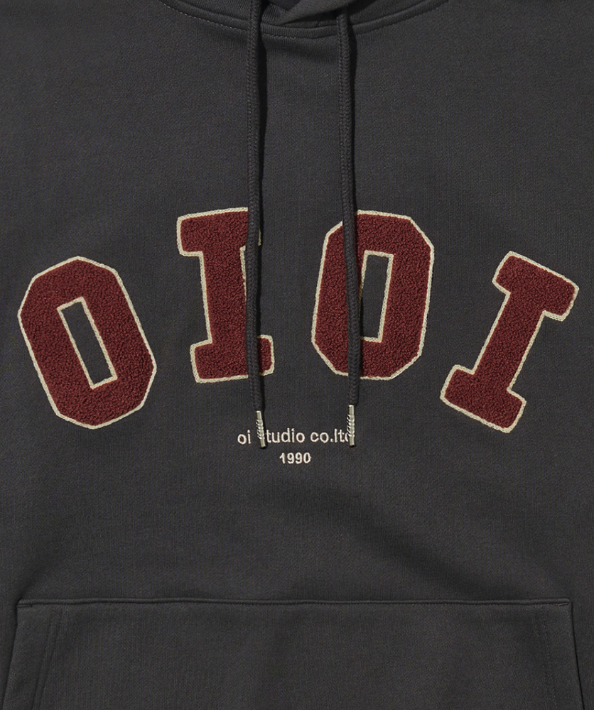 
                  
                    O!Oi SIGNATURE BOUCLE HOODIE DARK GREY
                  
                