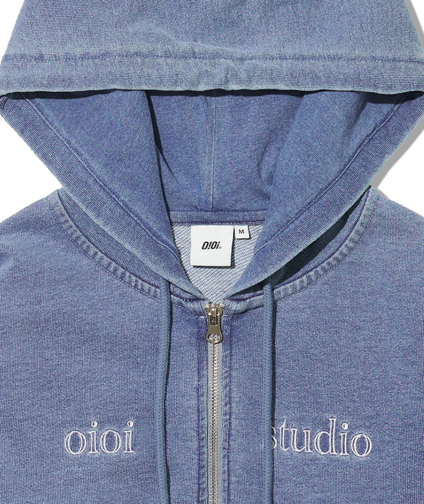 
                  
                    O!Oi LAYERED LOGO CROP HOOD ZIPUP LIGHT BLUE
                  
                