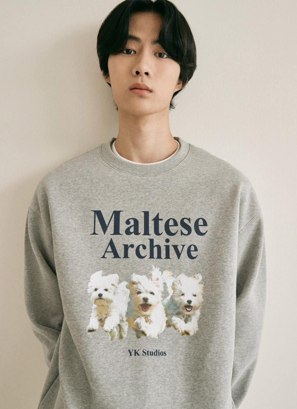 WAIKEI Maltese Archive Sweatshirts GREY