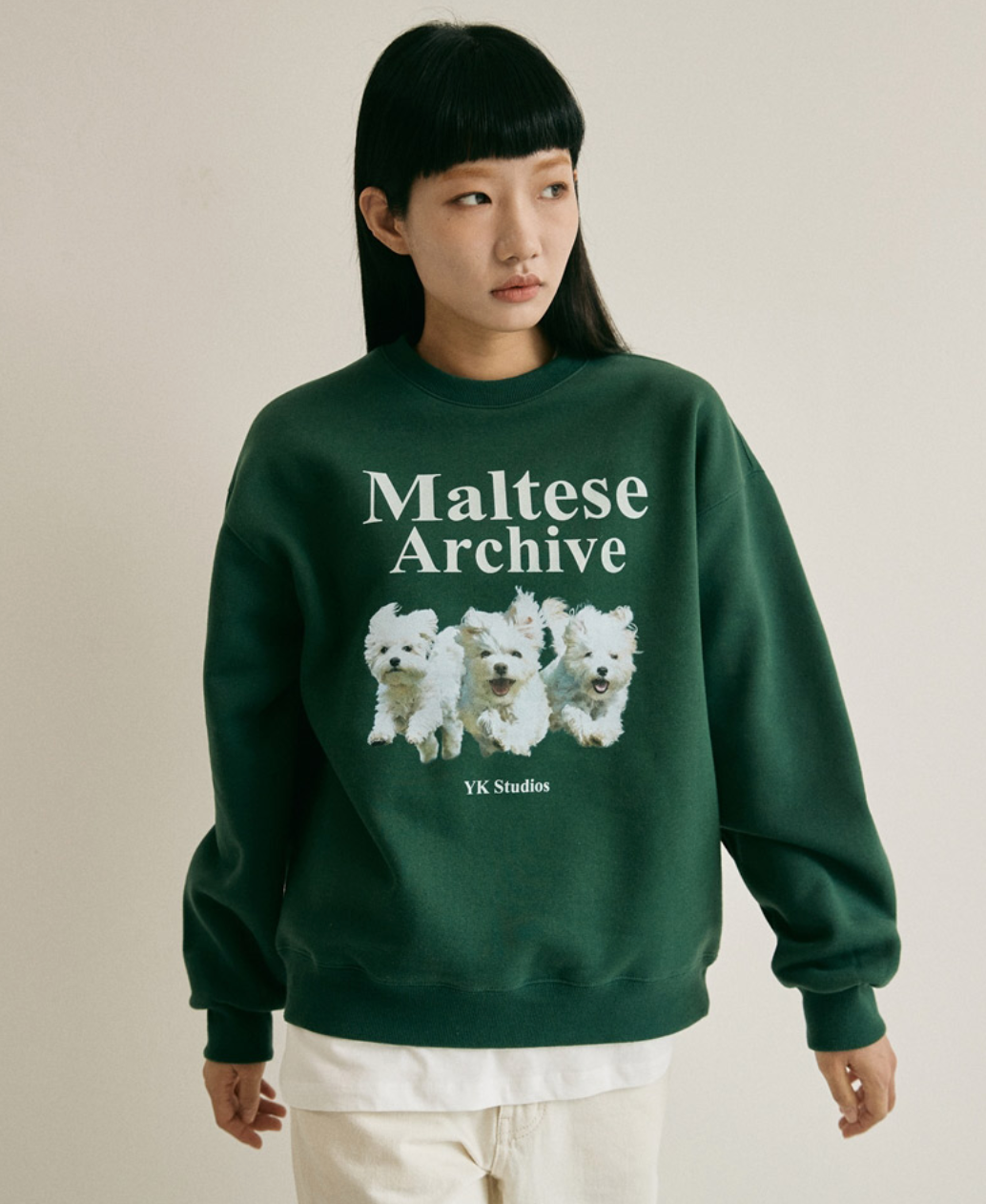 WAIKEI Maltese Archive Sweatshirts GREEN