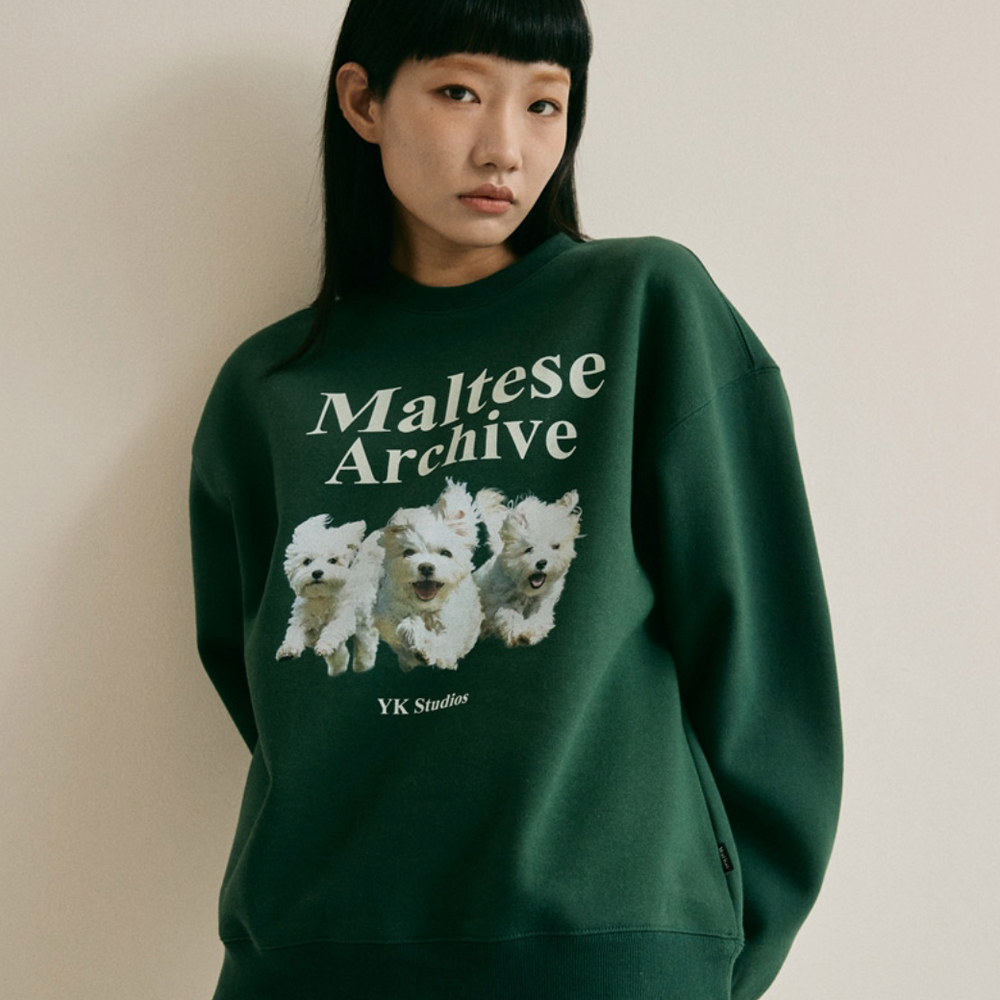 WAIKEI Maltese Archive Sweatshirts GREEN