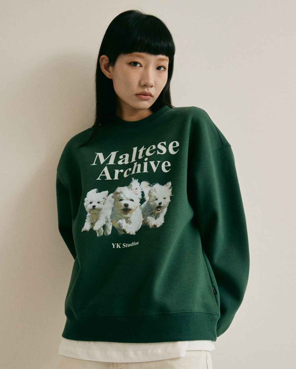 WAIKEI Maltese Archive Sweatshirts GREEN