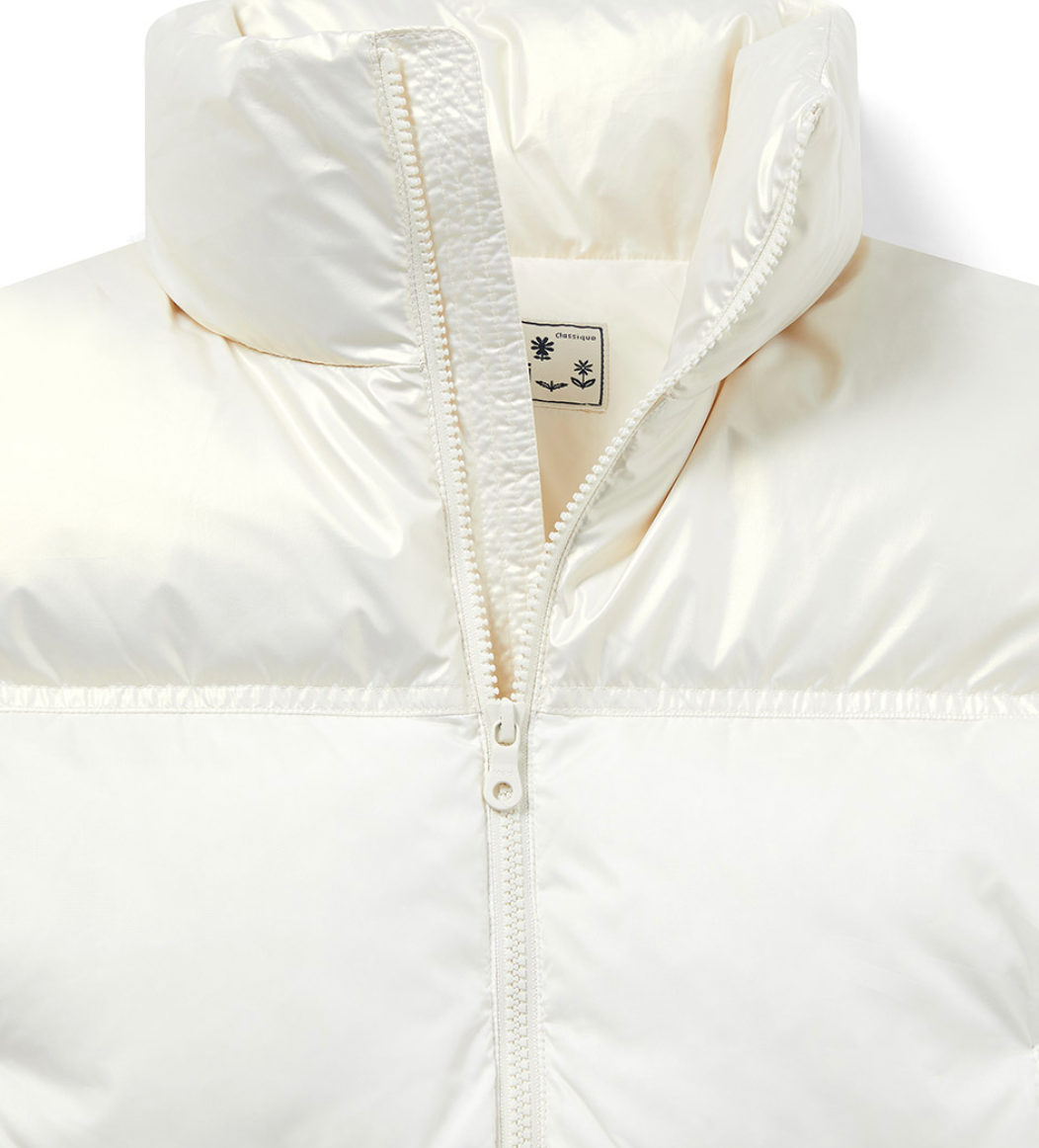 MARDI CROPPED DOWN JACKET COLOR BLOCK_WHITE