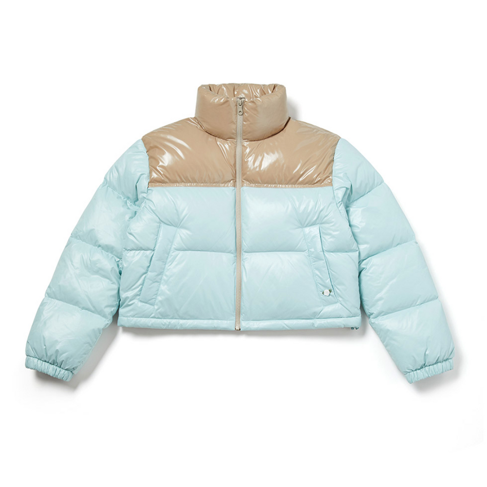 
                  
                    MARDI CROPPED DOWN JACKET COLOR BLOCK_MINT
                  
                