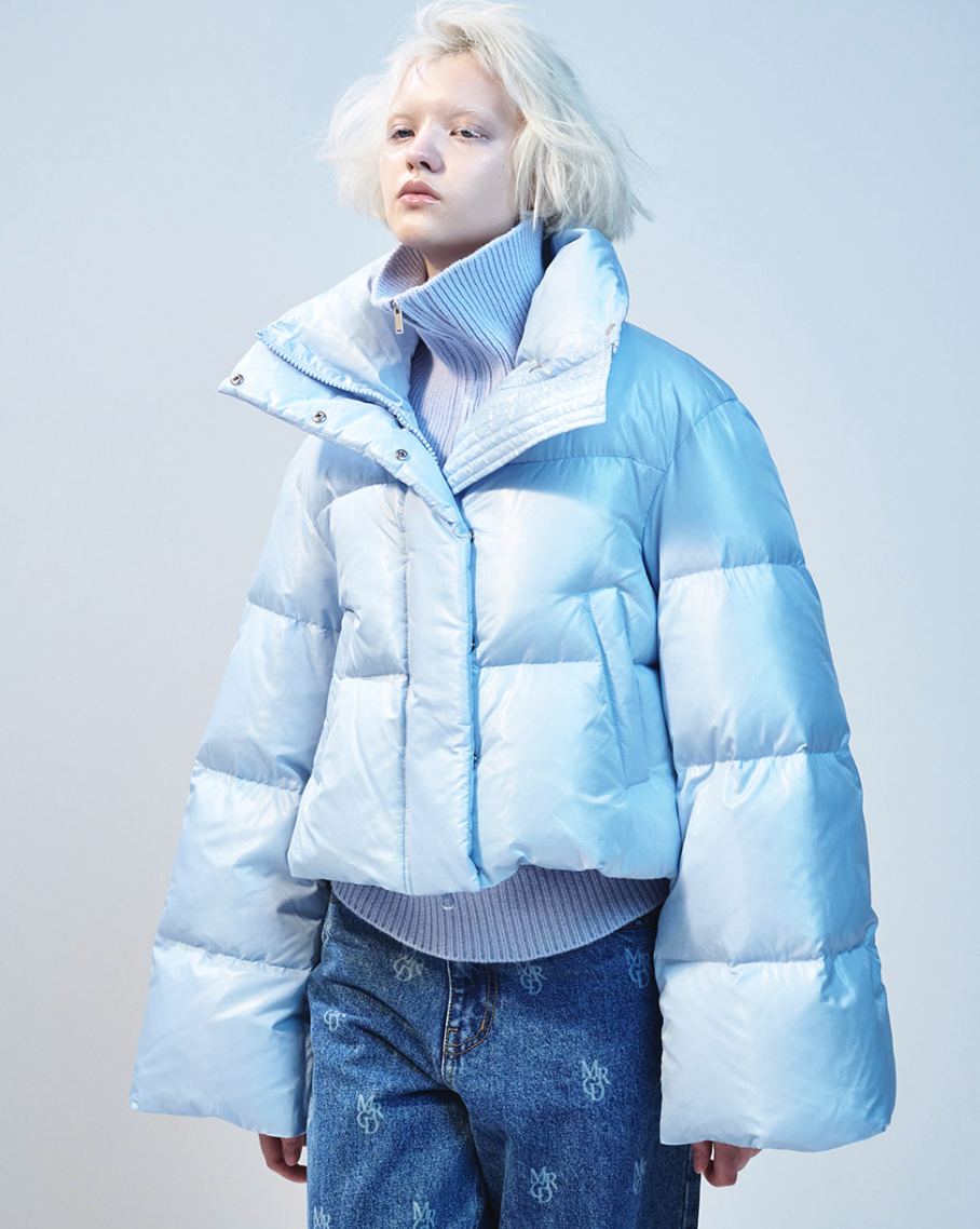 MARDI DOWN JACKET HIGH NECK_SKY