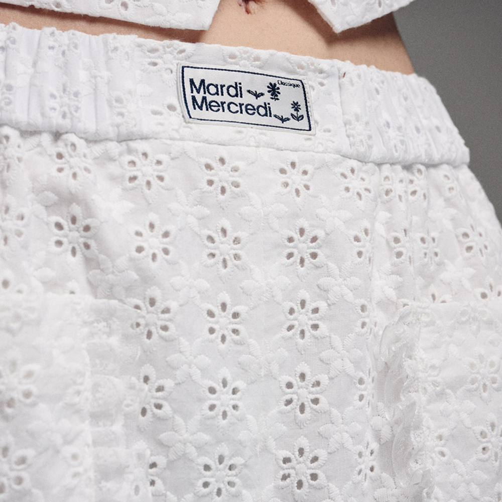 
                      
                        MARDI SHORTS EYELET FRILL_WHITE
                      
                    