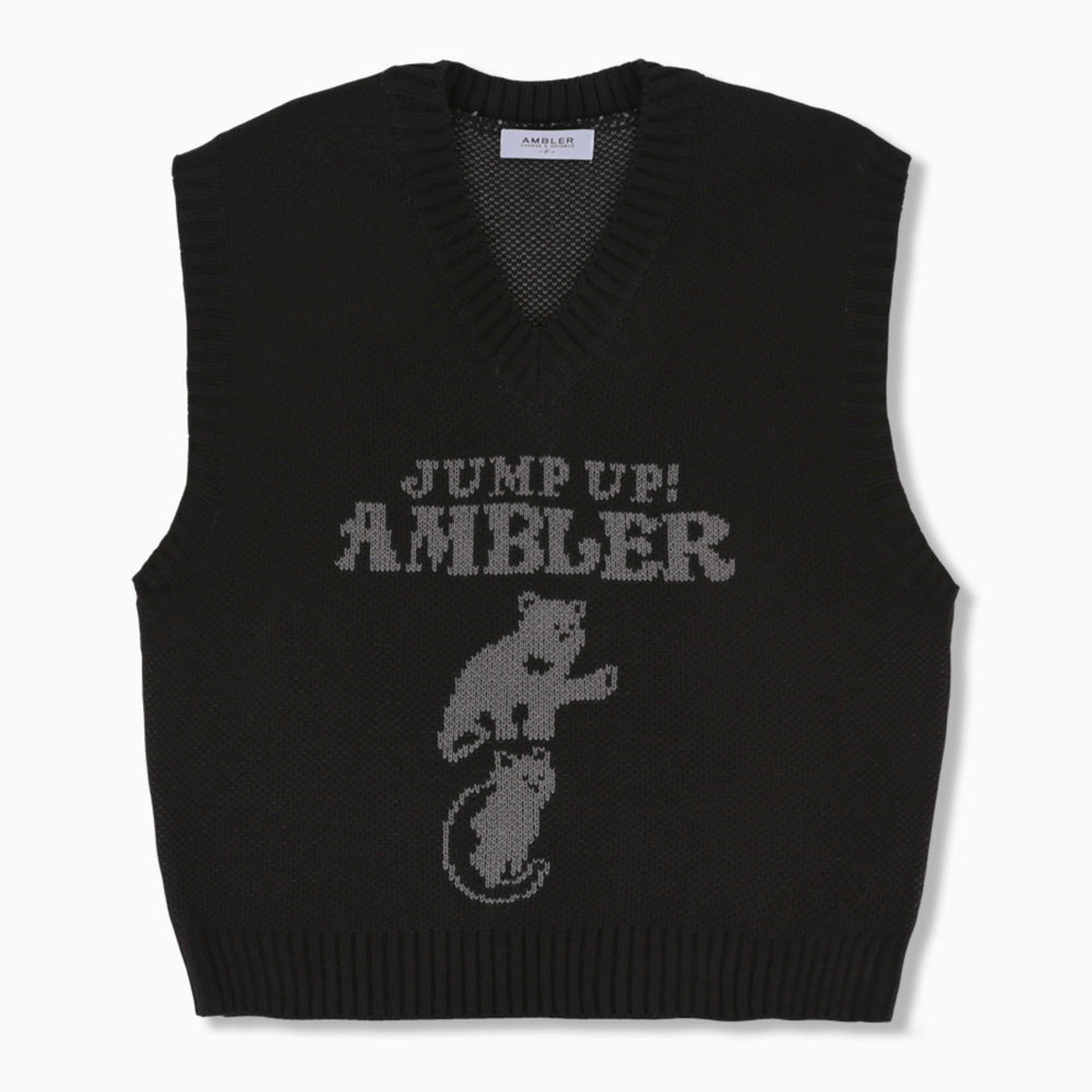 
                  
                    AMBLER Jump Up Super Star Knitted Vest
                  
                