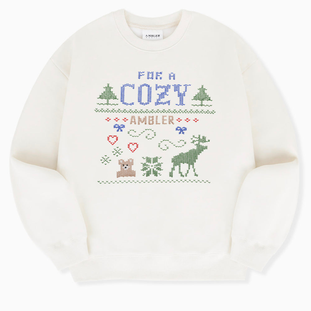 
                  
                    AMBLER Cozy day Overfit Sweatshirt
                  
                