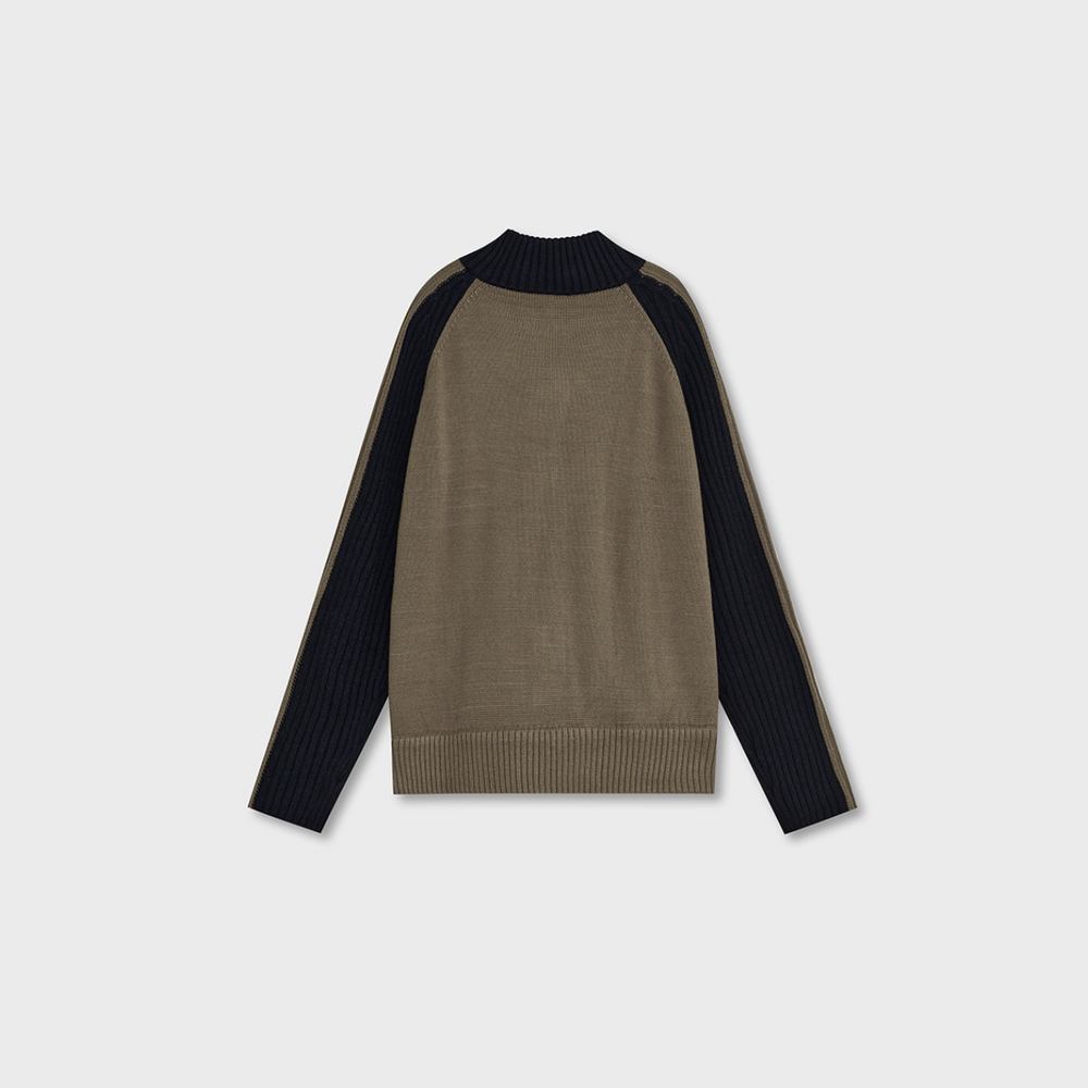 
                  
                    OIC Vintage Line Knit Zip-up BEIGE
                  
                