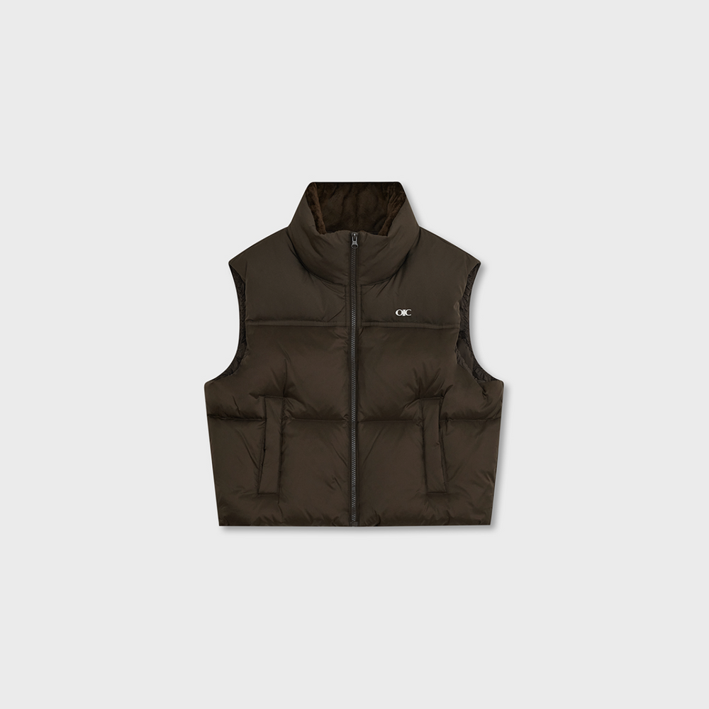 
                  
                    OIC All Day Signature Down Vest BROWN
                  
                