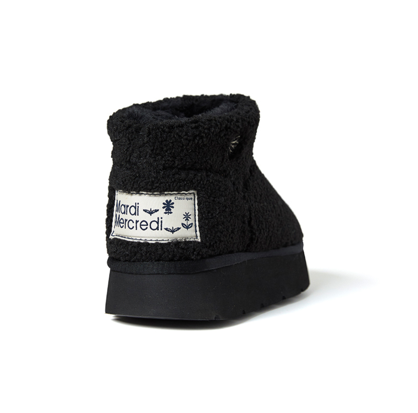 MARDI BOUCLE UGG BOOTS_BLACK