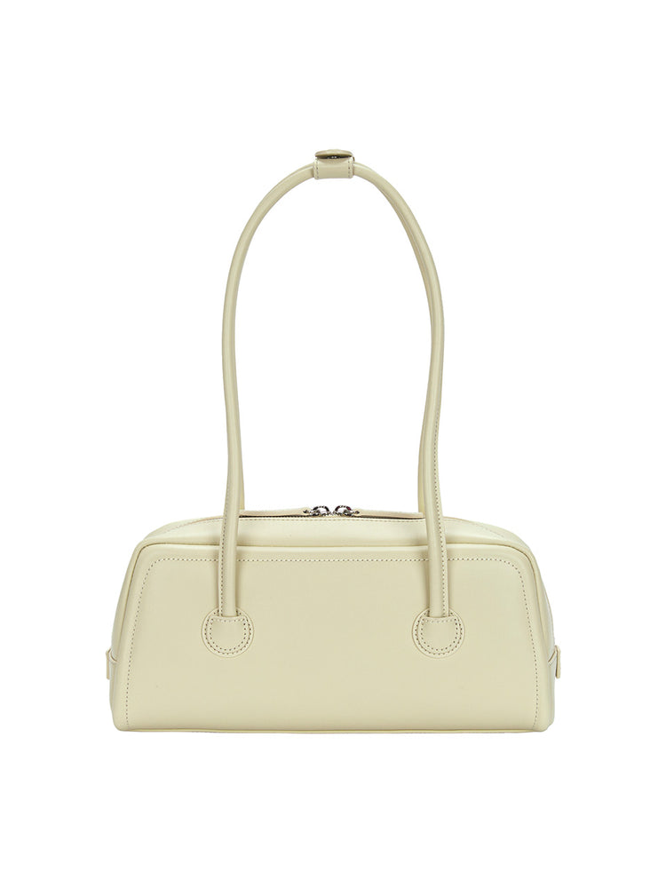 MARGESHERWOOD SOFT BAGUETTE BAG_blond wood plain