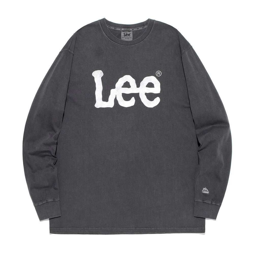 LEE Big Twitch Long Sleeve T-Shirt Charcoal