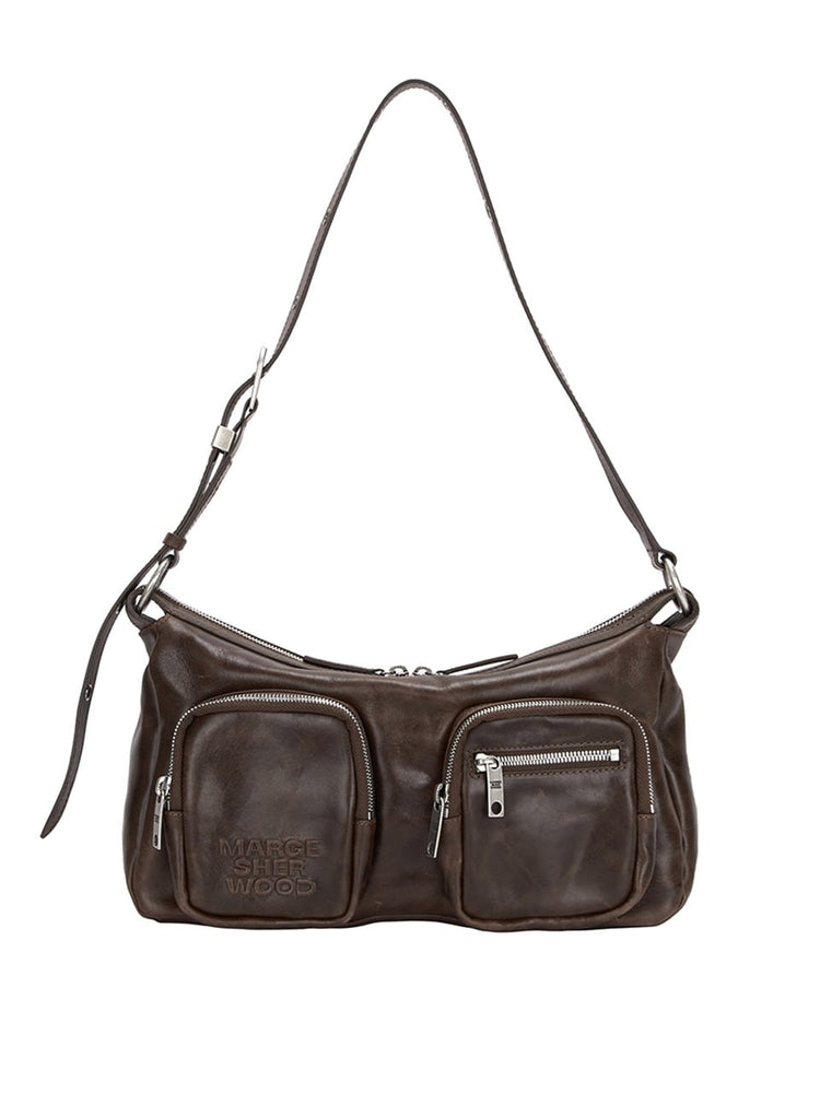 MARGESHERWOOD OUTPOCKET HOBO_washed brown pull-up