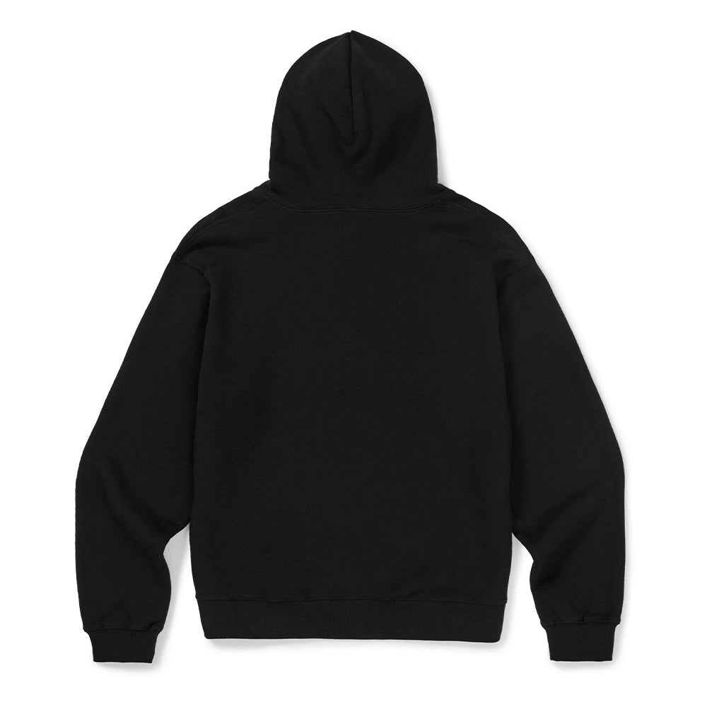 MMLG MM APLIQUE HOODIE (EVERY BLACK)