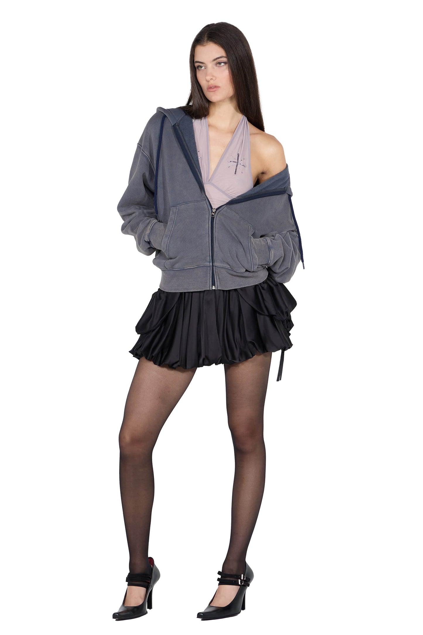 SCULPTOR Balloon Cargo Skort Black