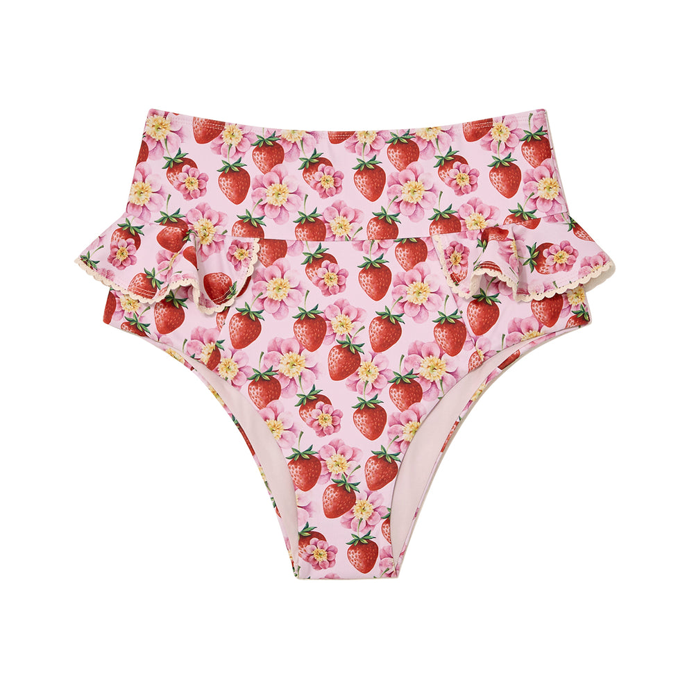 GLOWNY SKIRTED BIKINI BOTTOM (STRAWBERRY MILK)