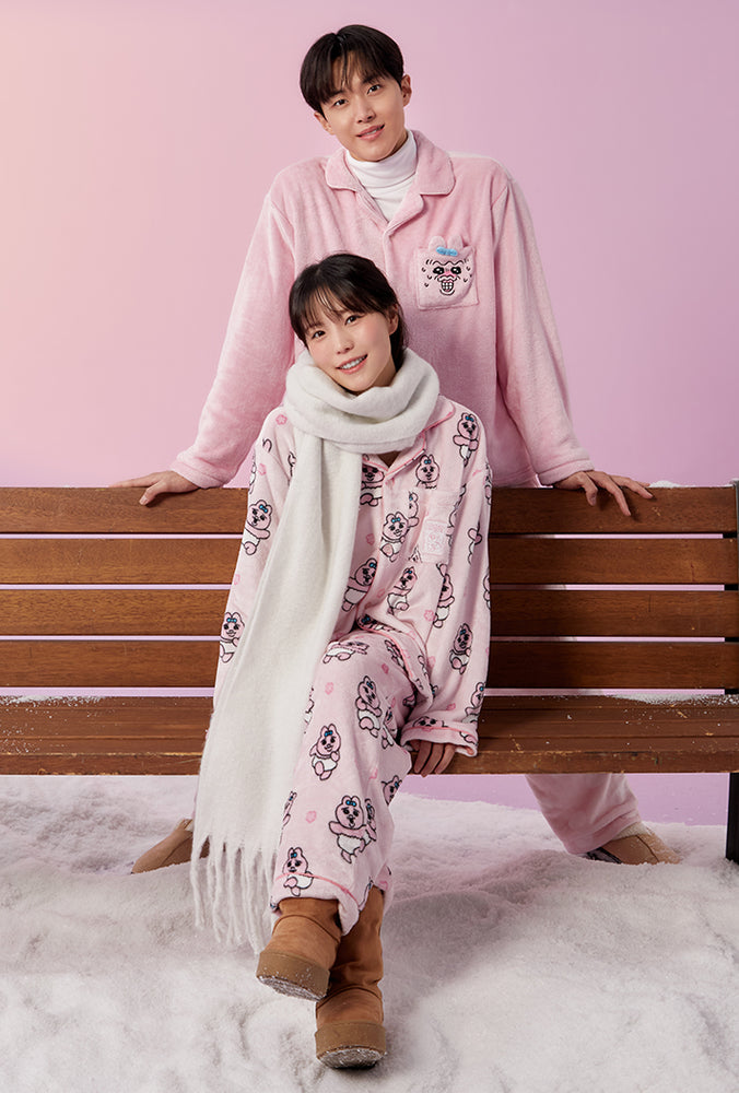 
                  
                    SPAO x OPPANCHU Sleeping Pajamas CREAM PINK
                  
                