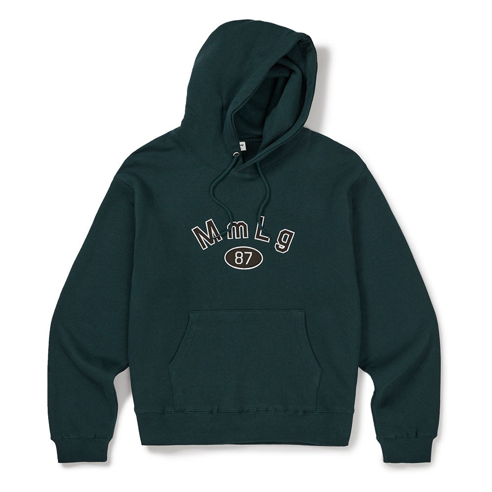 MMLG MM APLIQUE HOODIE (DEEP GREEN)