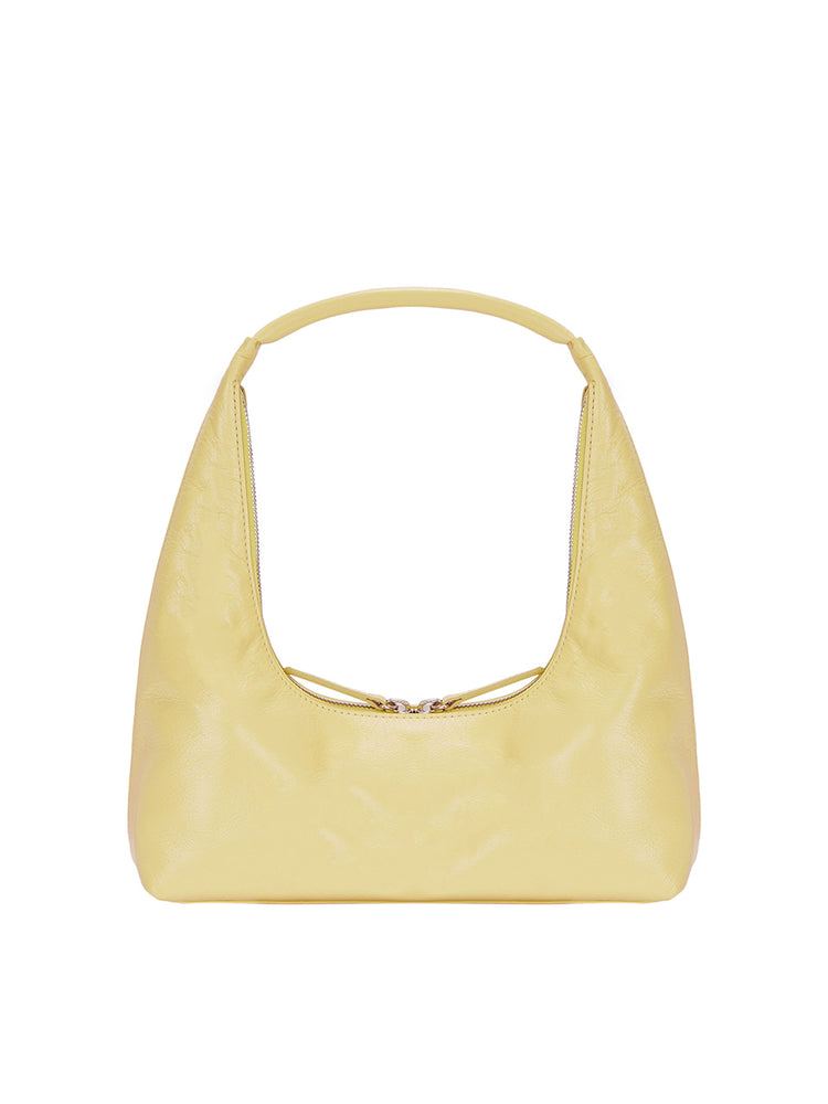 MARGESHERWOOD HOBO SHOULDER_soup glossy plain